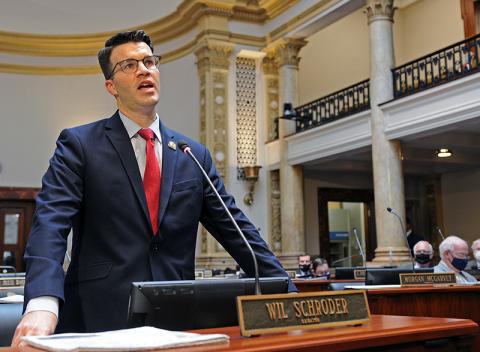 District 24 Senator Wil Schroder