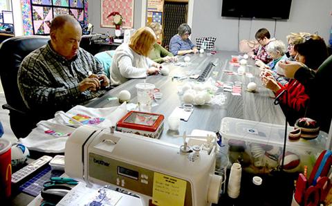 Country Patchwork Ornament Class
