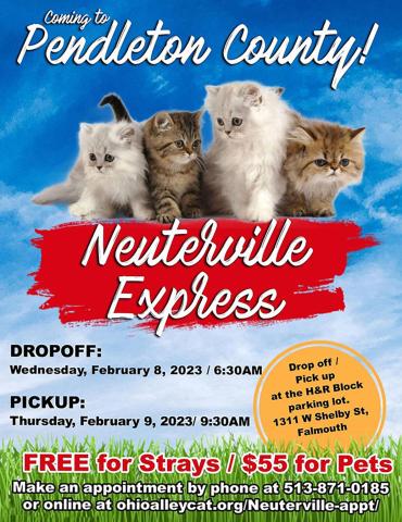 Free for strays / $55 for pets
