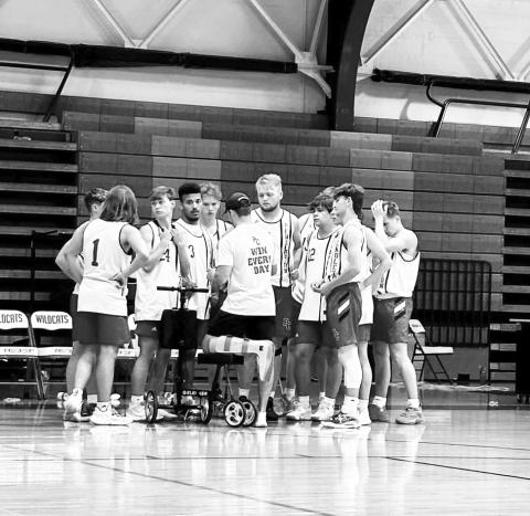 The Pendleton County Wildcats basketball team 