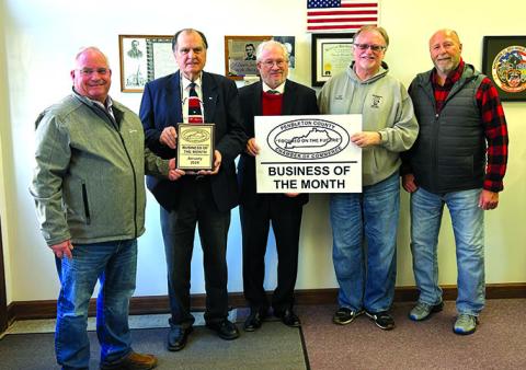 Attorney C. Donald Wells  recognized as the PC Chamber of Commerce Business of the Month for January 2024