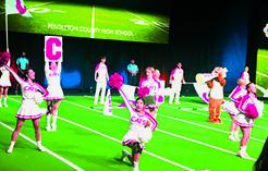 The Pendleton County High School Cheer Cats finished third, its highest finish ever, in the Universal Cheerleaders Association National High School Cheerleading Championships. The Cheer Cats competed in the Small Varsity Coed Division II Game Day competition.