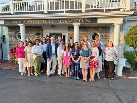 Sharp Family Scholarship dinner attendees