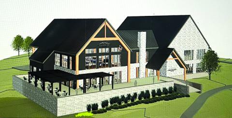 Pendleton Hills proposed clubhouse 