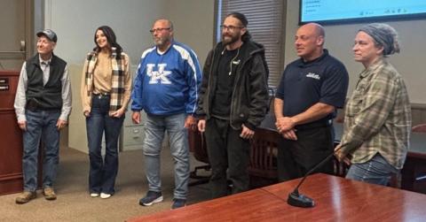 Members of the newly appointed Pendleton County Tourism Board.