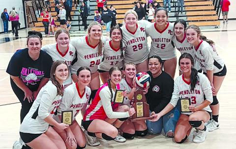 Pendleton County Ladycat Volleyball Team