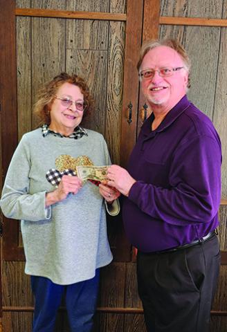 The Falmouth Outlook's 2025 bracket challenge first place winner, Jane Wright.