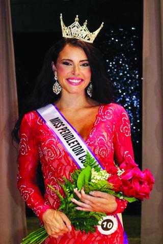 Payton Hensley, top photo, was crowned 2025 Miss Pendleton County Youth Fair on Wednesday.