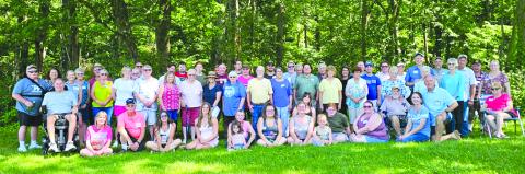 This is the group photo of the Wolfe Family Reunion 2025. Photos courtesy of James Wolfe.