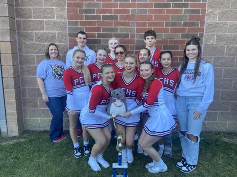 CheerCats Place 2nd in UCA Ohio Regional