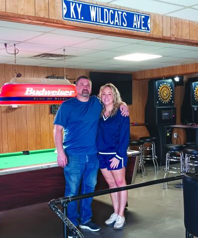 Pendleton County natives Brian and Tonya Sandy acquired and reopened the historic Time Out Tavern in Falmouth. The bar closed following the unexpected passing of previous owner Rick Wilson in February. Photo by Sam McClanahan.