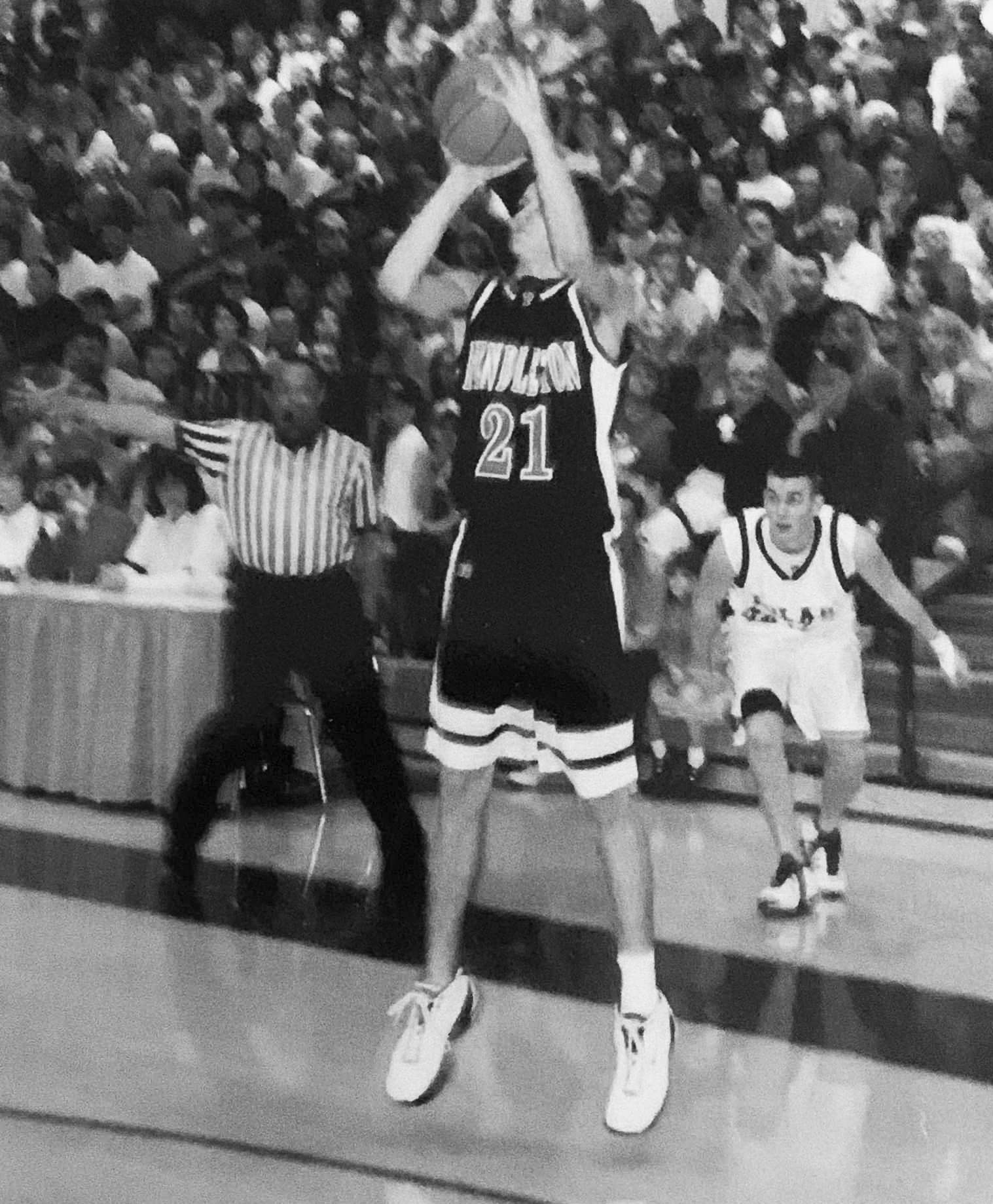 2005 PCHS graduate Mason O'Hara enters the 2023 10th Region Hall of Fame class and will always be remembered as one of the greatest shooters in school history. Photo provided by Mason O'Hara