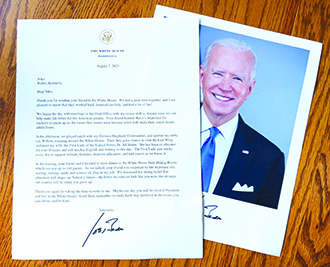 Presidential Letter