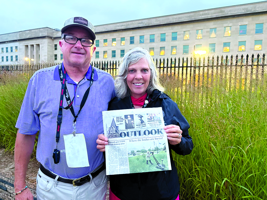 State Sen. Shelley Funke Frommeyer, right, and her husband, Rich Frommeyer