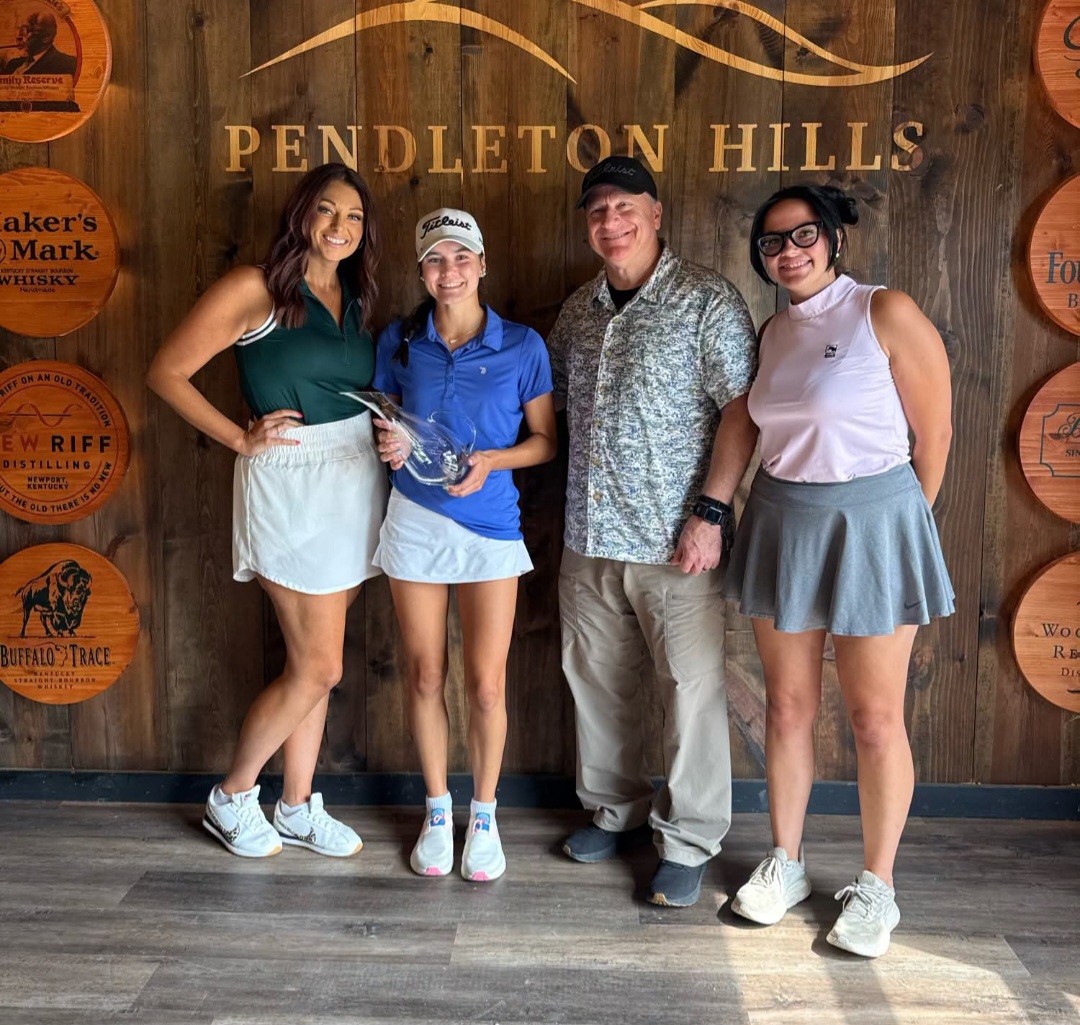 Kinly Cooper, Ladies Club champion with +33