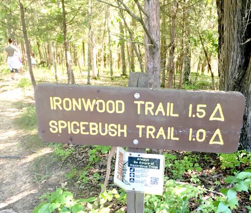 Kincaid offers two hiking trail options