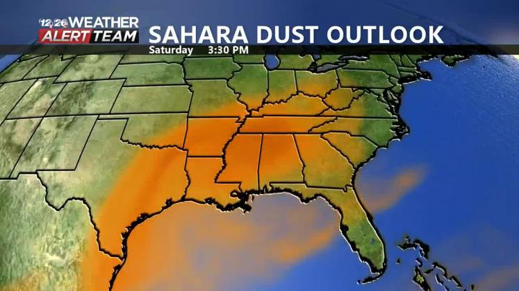 Sahara Desert dust storm reaches United States