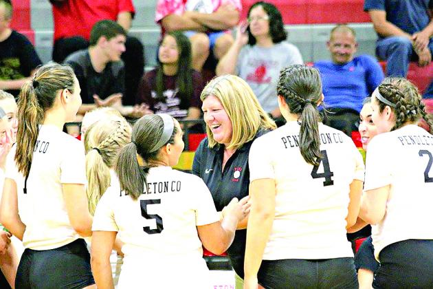 Laura Buck has led the Ladycat Volleyball program for the past decade becoming the winningest coach in program history.