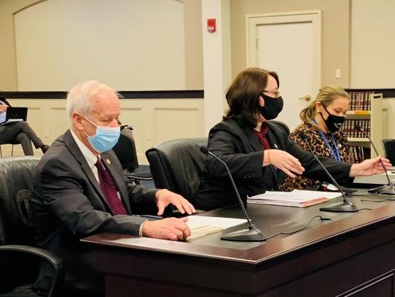 A measure allowing the attorney general to take proactive action against abortion clinics, if the Cabinet for Health and Family Services does not act themselves, passed the House Judiciary Committee on Tuesday. Rep. Joseph Fischer, R-Ft. Thomas, the bill’s sponsor, presents it before the panel (LRC photo). 