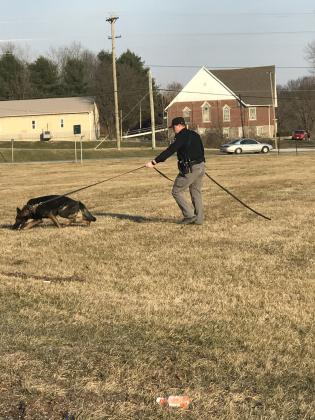 K-9 units from Erlanger was called in to search the surrounding areas