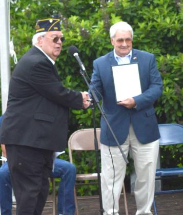 Frankie Ammerman was honored for 50 years of service