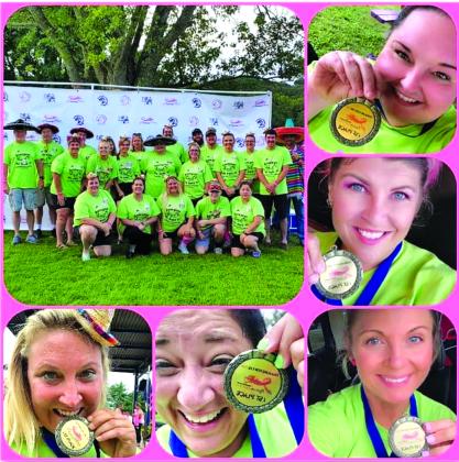 Breast Friends, a Pendleton County dragon boat group, continued its trend of major fundraising, and this year, the crew won the medal for its division.