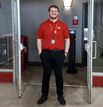 PCHS alum and current NKU student Corey Reilly is employed by the Reds and assisted in covering the Triple Play Suites located on Level 3 at GABP.