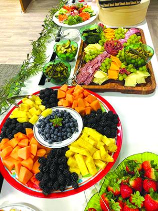 Cross Creek Catering gives “charcuterie” the best look of all.