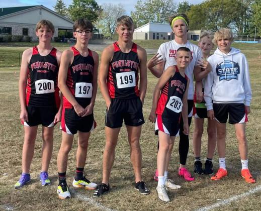 The PCHS Cross Country team competed in the boys’ 5K run on Saturday, October 7th, at the Teams Without a Conference run in Nicholasville. The boys’ team placed 2nd overall, missing out on first place by tenths of a second