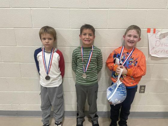 First grade boy winners