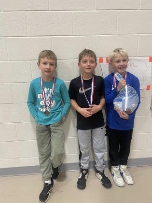 Second grade boy winners