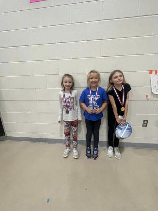 Second grade girl winners