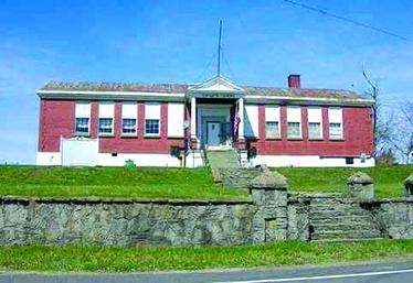 The old Goforth Elementary School, which opened in 1937 after being built by the Works Progress Administration during the Great Depression, still stands on Highway 22 West, about five miles from Falmouth. The school closed in 1972 when the Pendleton county consolidated its five elementary schools into two new buildings. Photo by Nila Harris.