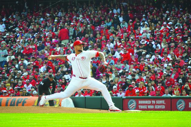 Frankie Montas threw five scoreless innings in his Reds debut while picking up the win. Montas signed a one-year, 16-million dollar deal with the club in January.