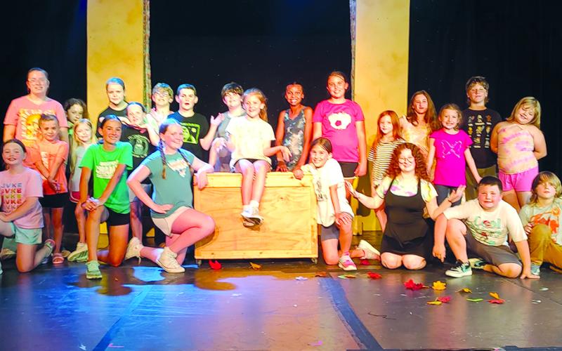 Pictured above is the 2026 cast of KRT Kids’ “Seussical KIDS.” The play will be staged June 18, 19 and 20 at Kincaid Regional Theatre. Photo courtesy of KRT.