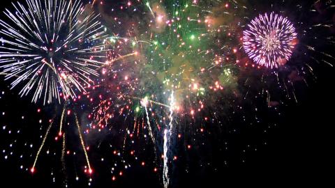 'Reds, White & Blue' drive-in fireworks