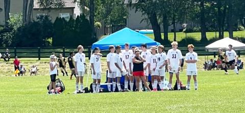 Pendleton County Wildcats soccer team